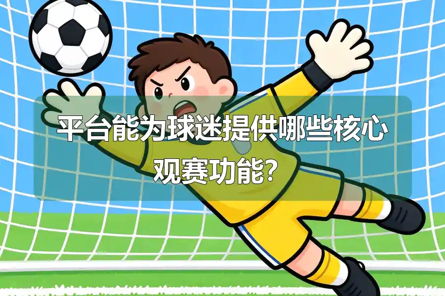 平台能为球迷提供哪些核心观赛功能?